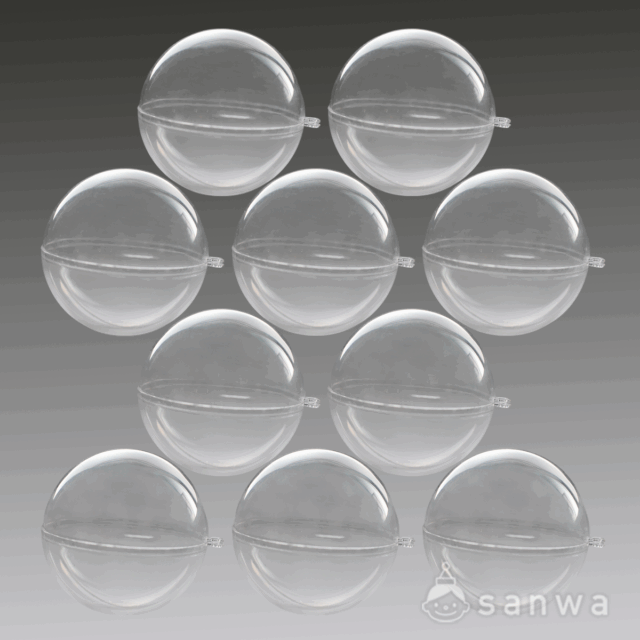 クリアカプセルホルダーφ80mm　10個セット サムネイル