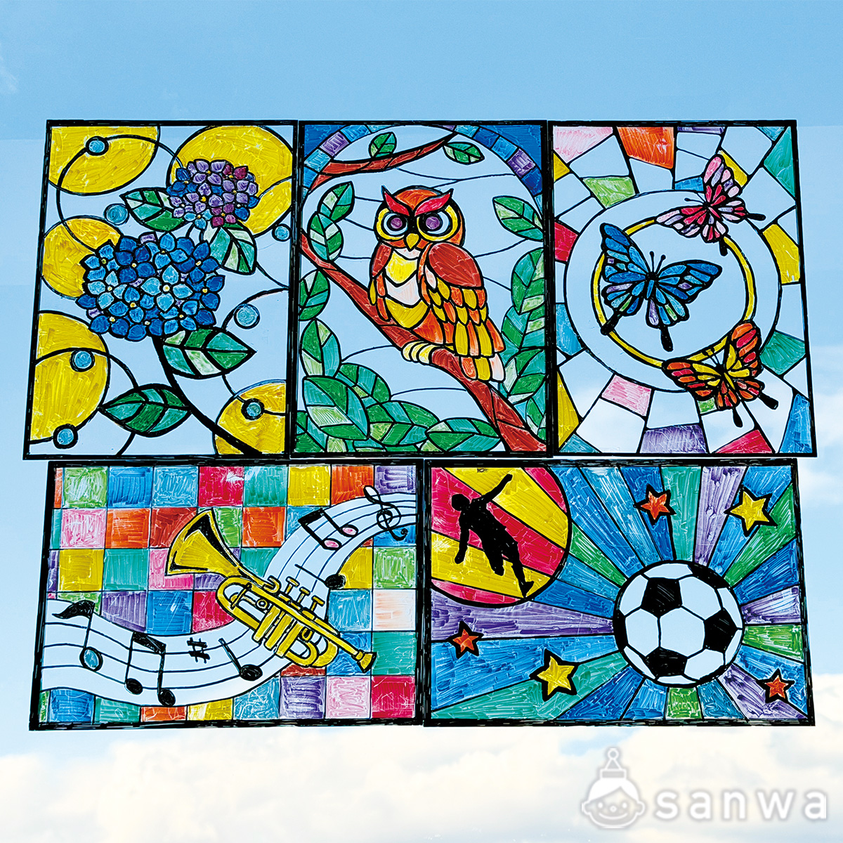 リステンドシート 透明 A4サイズ ５枚入り