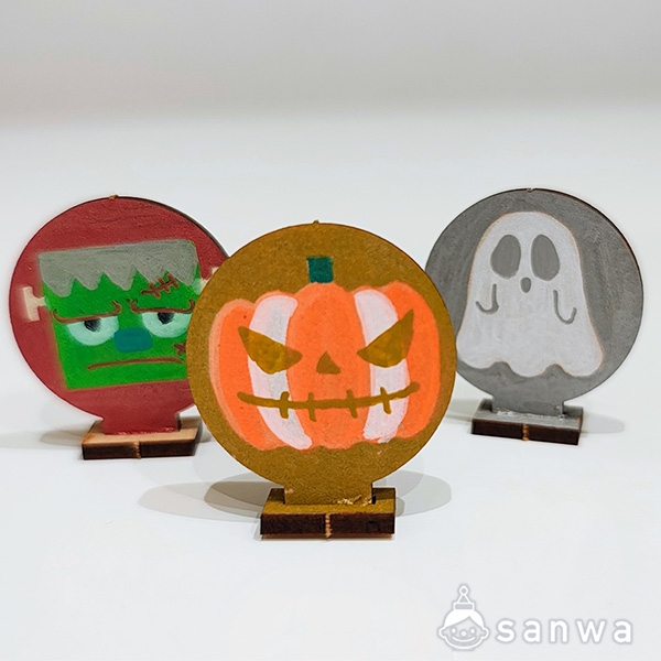 木で作ろうカードガチャ貯金箱を使用したハロウィンイベントの種類 画像