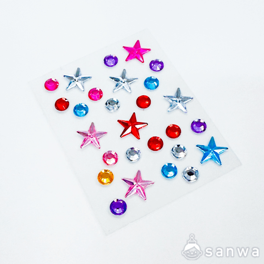 【使いやすい】ジュエリーシール小4枚セット【イベントに】の商品スライド画像5