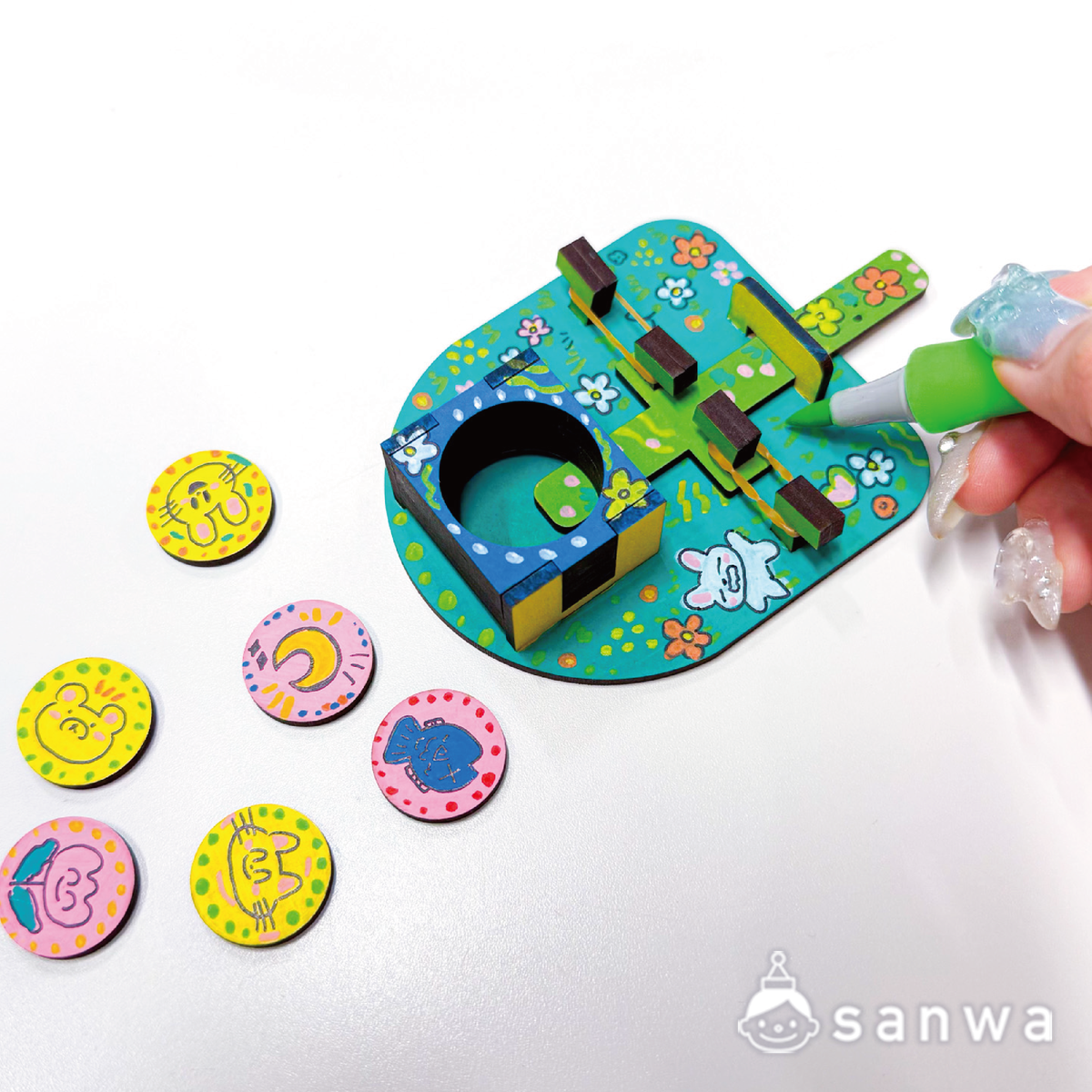 【新商品】6連射コインシューター【作って遊べる】