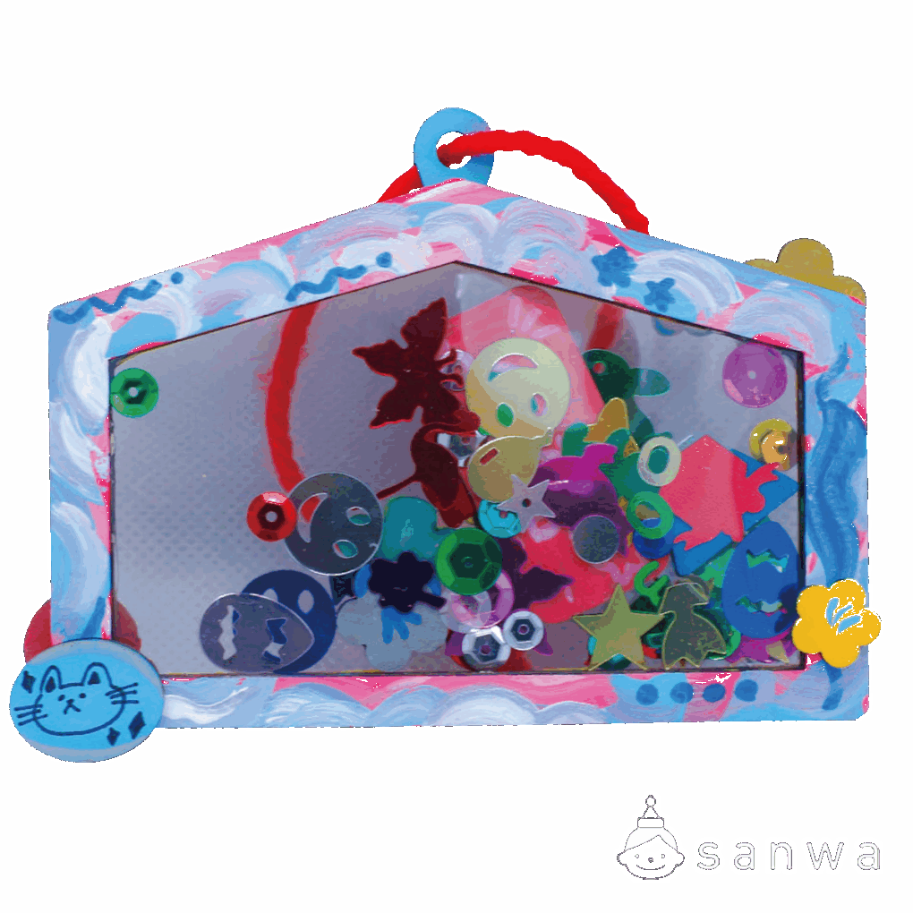 【新商品】シャカシャカ絵馬【ｷﾗｷﾗ】の商品スライド画像2