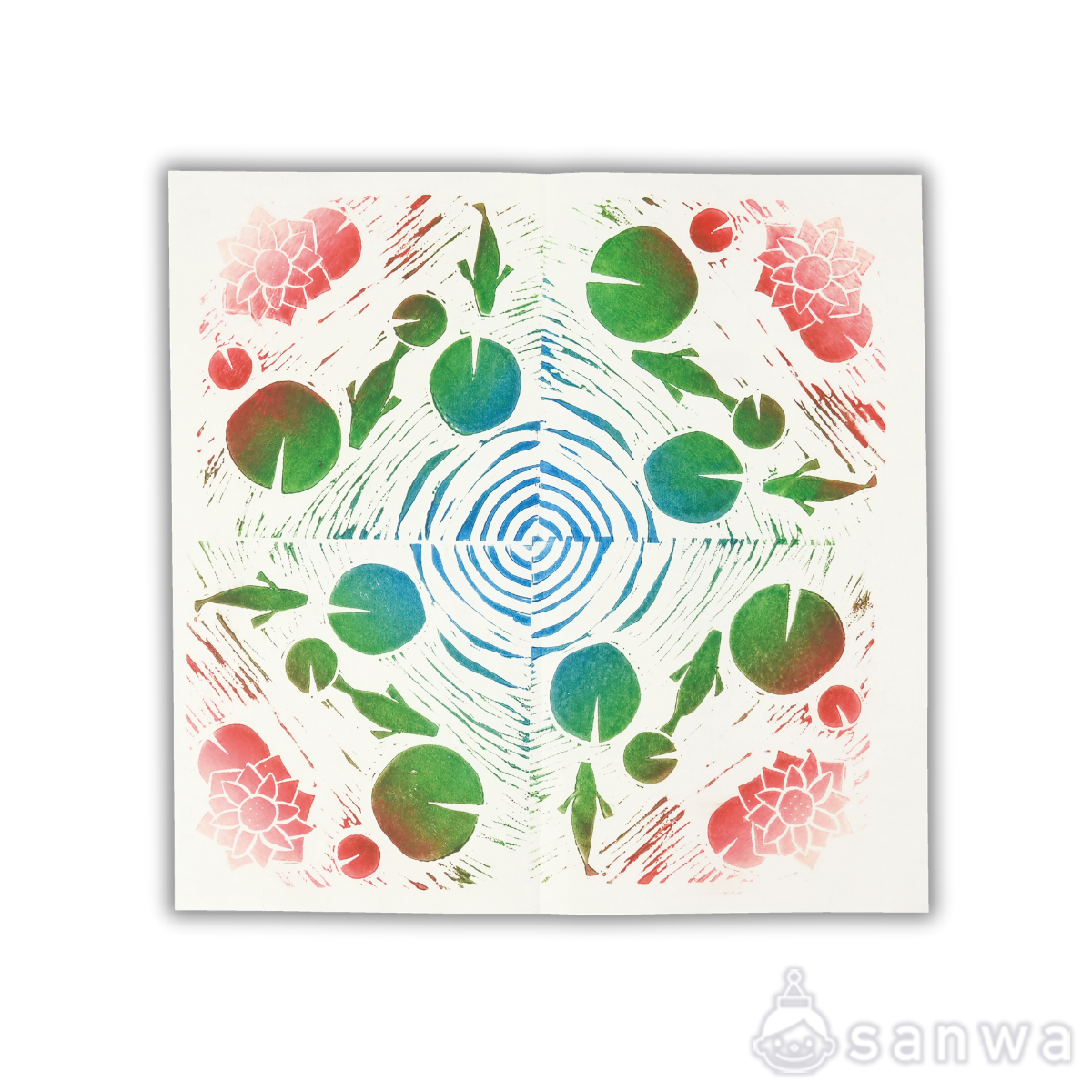 Ｋボード回転版画セット　大サイズ