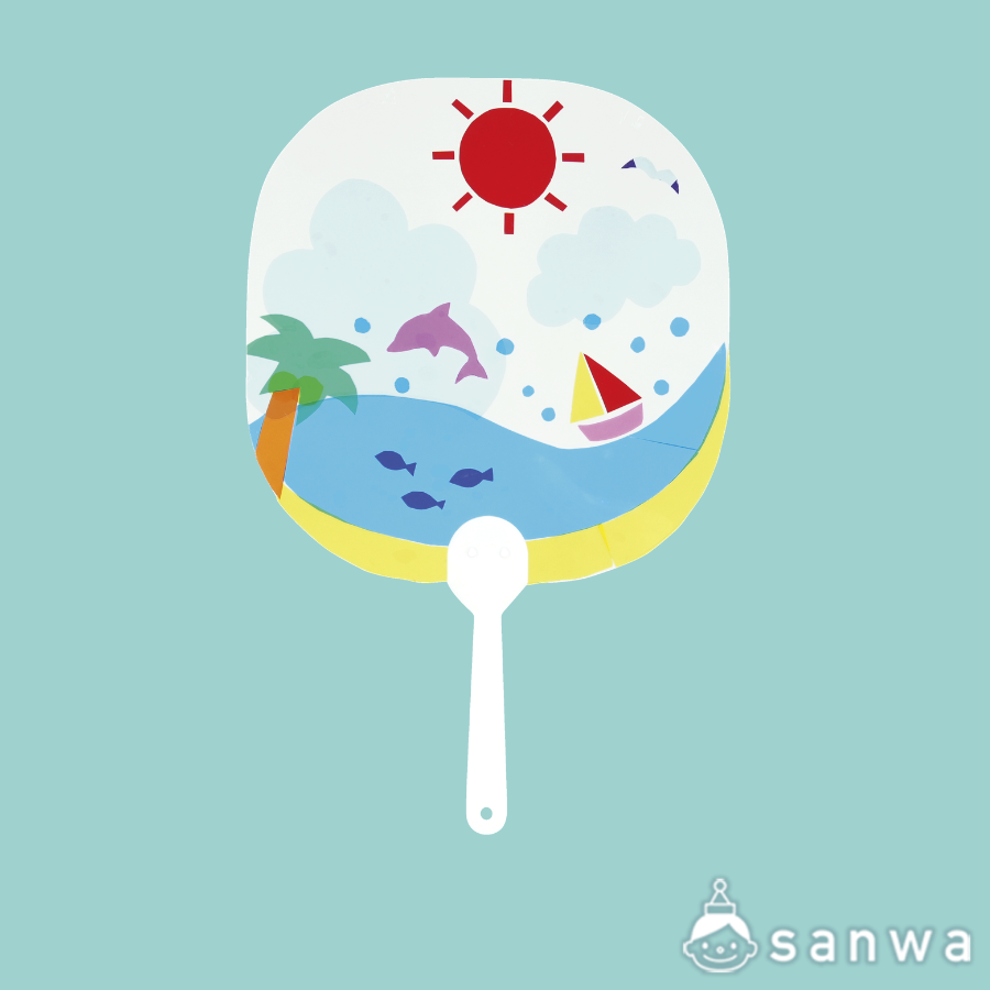 透明うちわ リステンドシート付