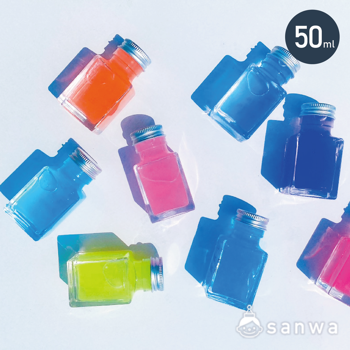 【新商品】キラキラオイルボトル【混ざらない水⁉】