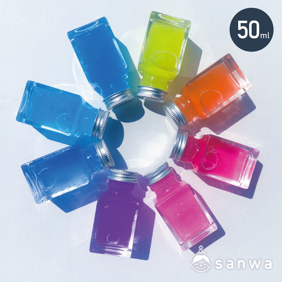 【新商品】キラキラオイルボトル【混ざらない水⁉】