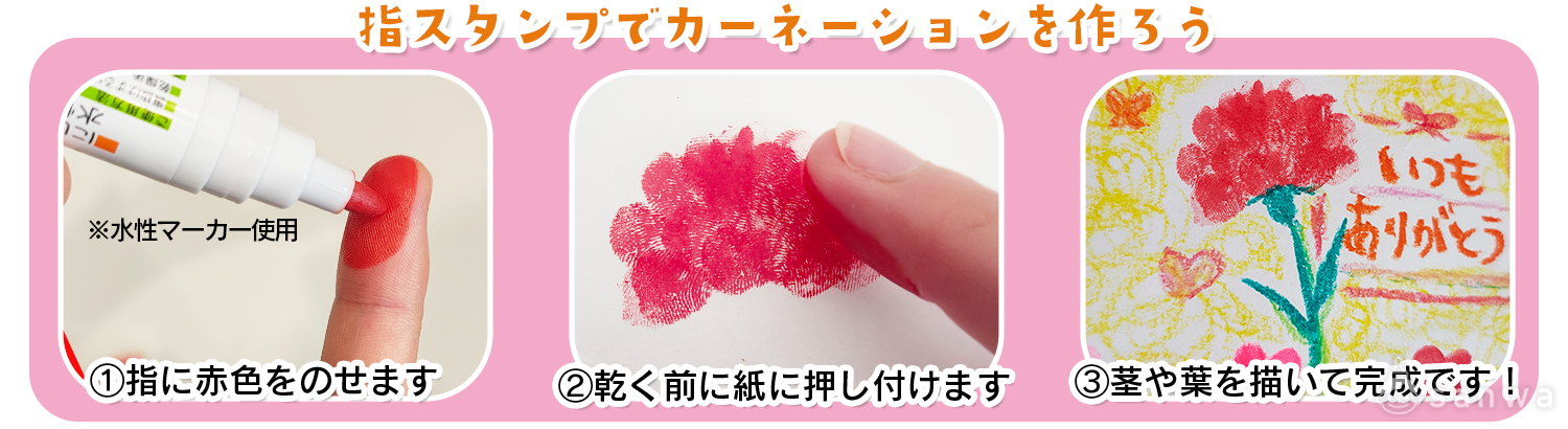 【親子集客イベント】母の日にお母さんの似顔絵マグカップを作ってプレゼントしよう 作り方画像