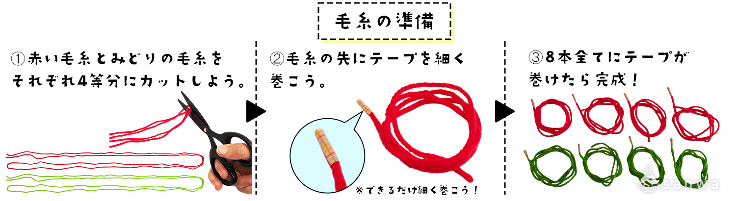 【縫物工作キット】母の日にかわいい木製ボックスをプレゼントしよう 作り方画像