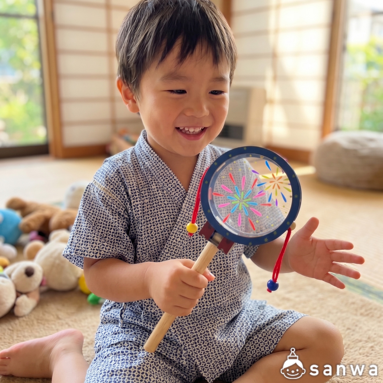 夏休みイベントに『クリアでんでん太鼓』が選ばれる理由 画像