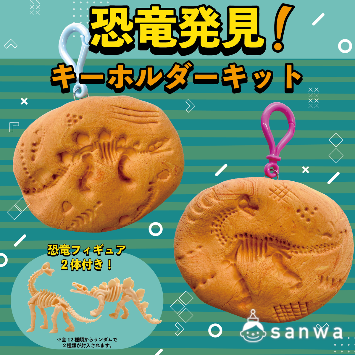 【新商品】恐竜発見ｷｰﾎﾙﾀﾞｰｷｯﾄ【作って使える】