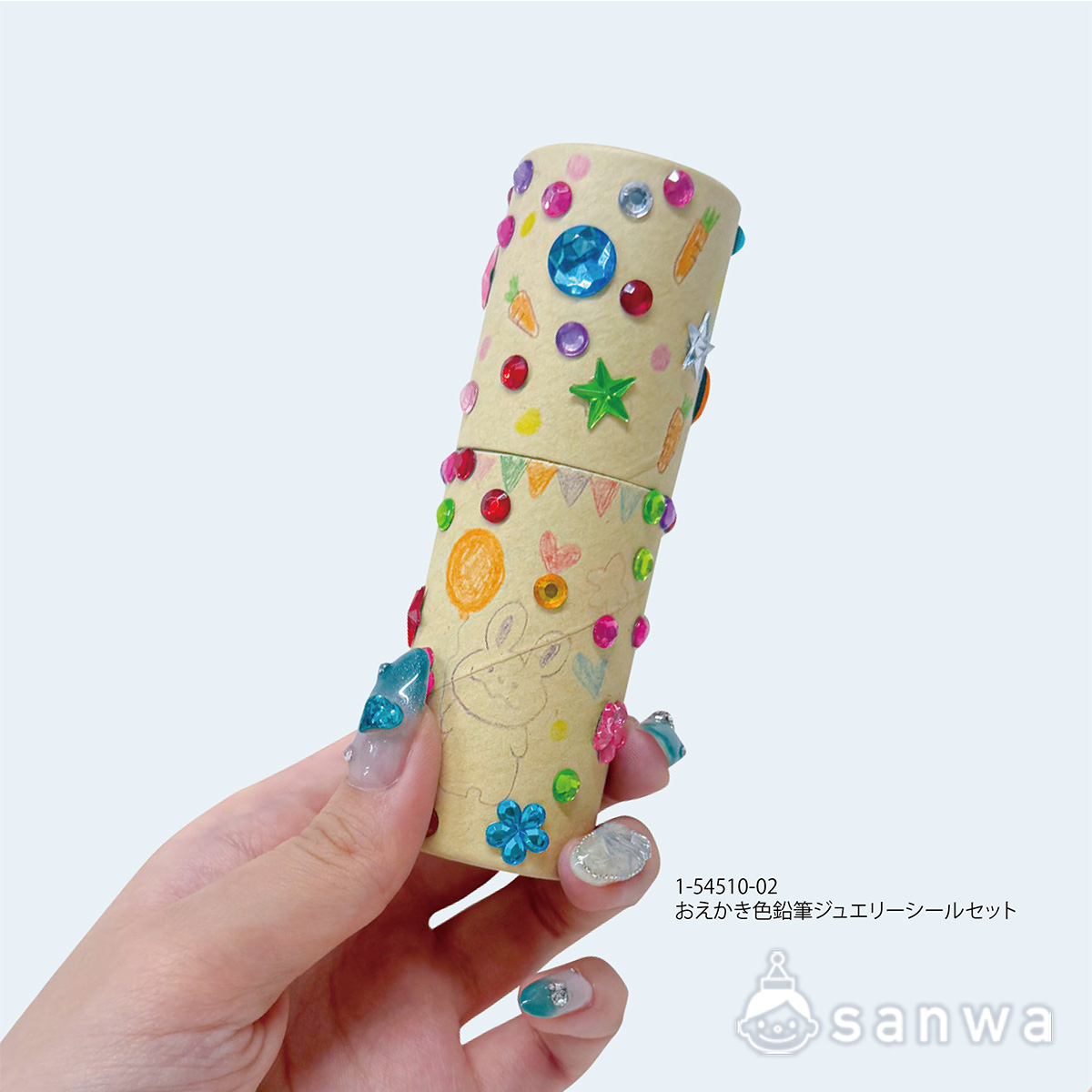 【新商品】おえかき色鉛筆【かんたん工作】